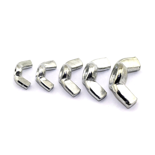 DIN315 मीट्रिक मोटे धागे स्टेनलेस स्टील विंग नट बटरफ्लाई नट