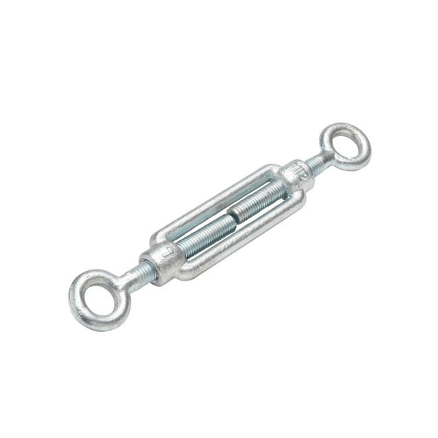 गैल्वेनाइज्ड आई और आई हैवी ड्यूटी ओपन बॉडी टर्नबकल Din1480