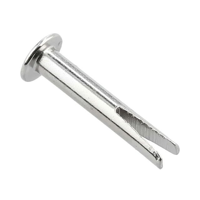 लकड़ी की कुर्सियों के स्लाइडिंग दरवाजे के लिए स्टेनलेस स्टील स्प्लिट रिवेट द्विभाजित कीलक