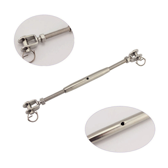 जॉ जॉ क्लोज्ड बॉडी मरीन टर्म्बुक्लके 316 स्टेनलेस स्टील DIN1478