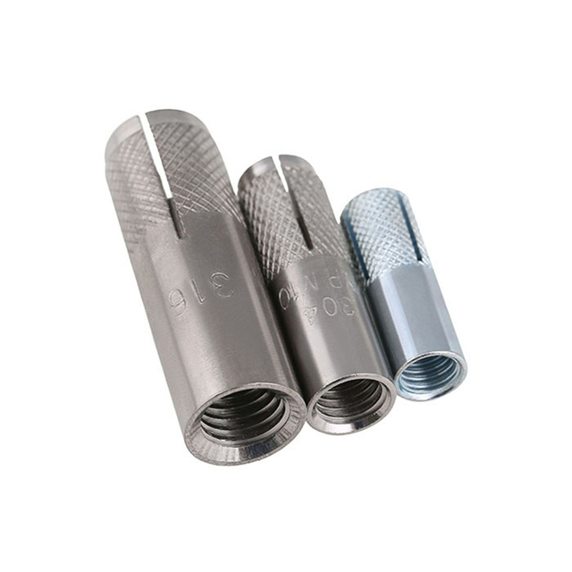 एंकर में प्रीमियम जिंक प्लेटेड कार्बन स्टील कंक्रीट घुंघराले ड्रॉप