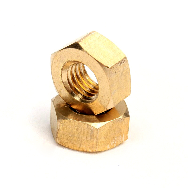 ग्रेड 8 पीला जिंक फिनिश्ड हेक्स नट यूएनसी मोटे धागे डीआईएन 934