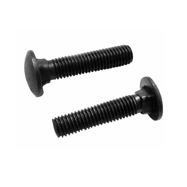 मोटे धागे ग्रेड 5 कैरिज बोल्ट मध्यम कार्बन स्टील ब्लैक ऑक्साइड