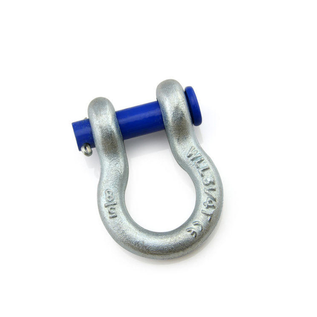 जी213 यूएस टाइप बो शेकल ड्रॉप फोर्ज्ड कार्बन स्टील बॉडी अलॉय स्टील पिन हॉट-डिप्ड गैल्वेनाइज्ड एंकर शेकल