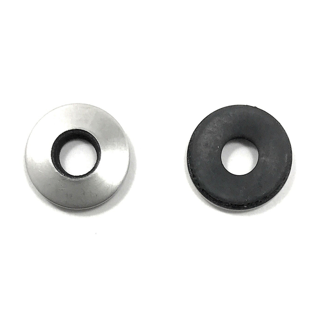 समुद्री ग्रेड स्टेनलेस स्टील नियोप्रीन ईपीडीएम बंधुआ सीलिंग रबर वॉशर