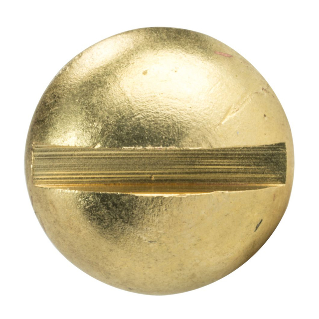 डीआईएन 96 पीतल मिश्र धातु सेल्फ टैपिंग स्क्रू स्लॉटेड राउंड हेड वुड स्क्रू