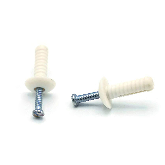 चिनाई कंक्रीट एंकर जिंक कील में नायलॉन ट्रस हैमर ड्राइव एंकर